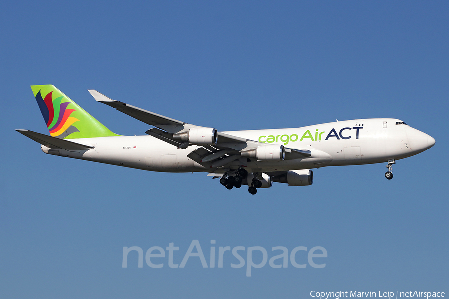 ACT Airlines Boeing 747-428(ERF/SCD) (TC-ACR) | Photo 489967