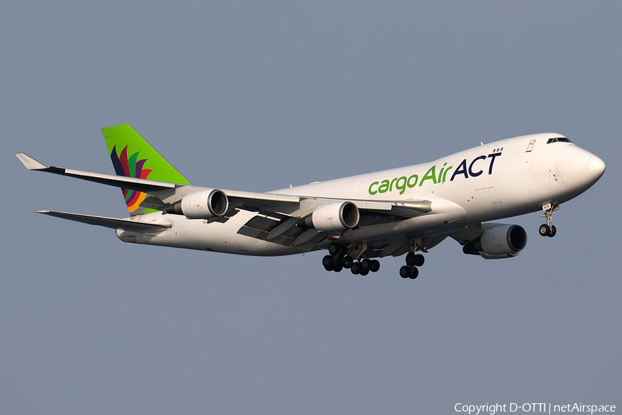 ACT Airlines Boeing 747-428(ERF/SCD) (TC-ACR) | Photo 312300