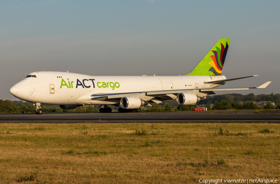 ACT Airlines Boeing 747-428(ERF/SCD) (TC-ACR) | Photo 522086