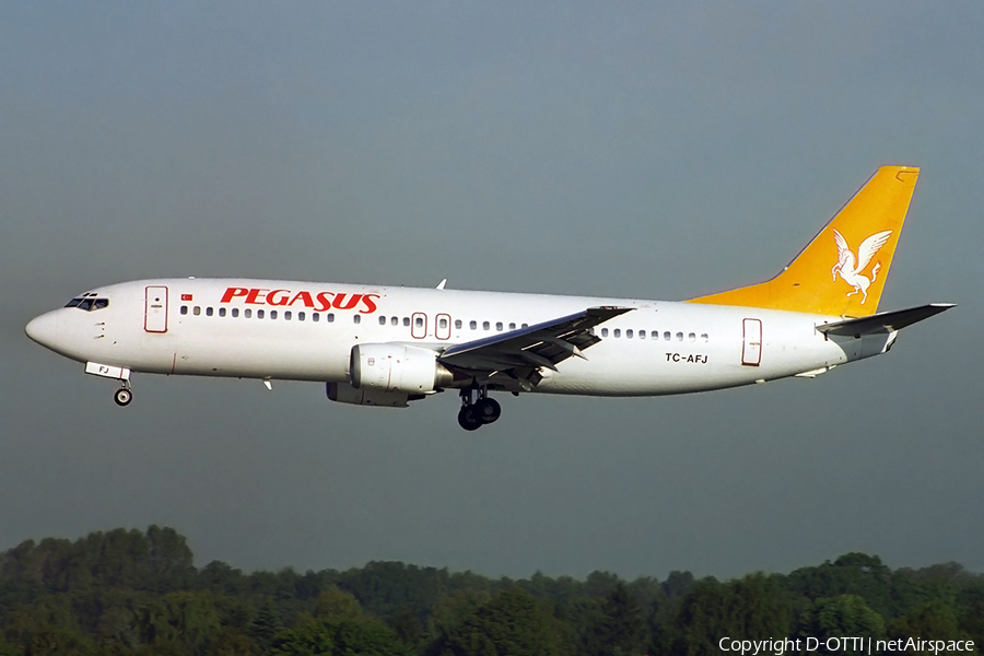 Pegasus Airlines Boeing 737-4Y0 (TC-AFJ) | Photo 284509