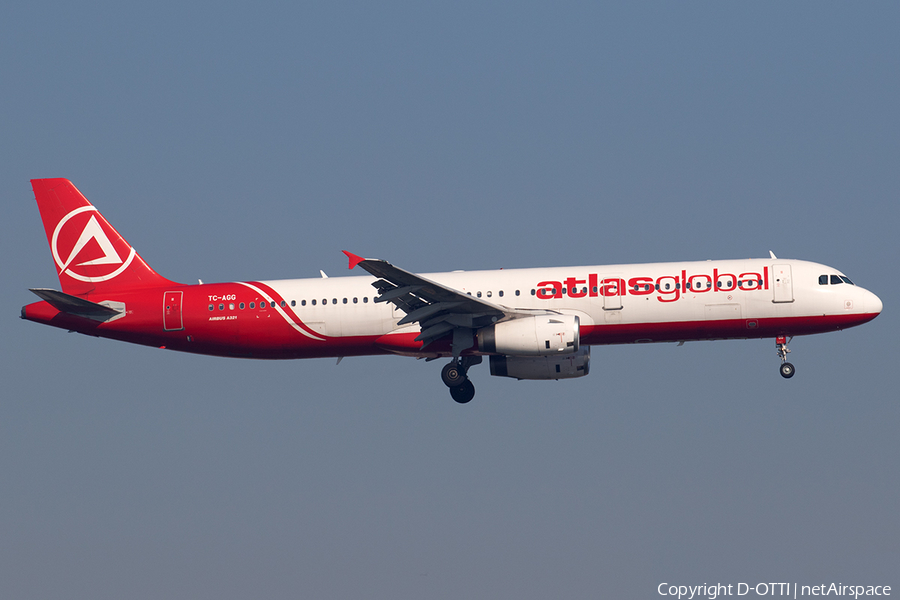 AtlasGlobal Airbus A321-231 (TC-AGG) | Photo 310230