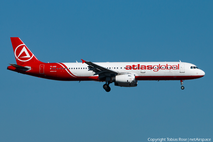 AtlasGlobal Airbus A321-231 (TC-AGG) | Photo 310280