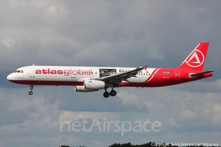 AtlasGlobal Airbus A321-231 (TC-AGI) | Photo 185133