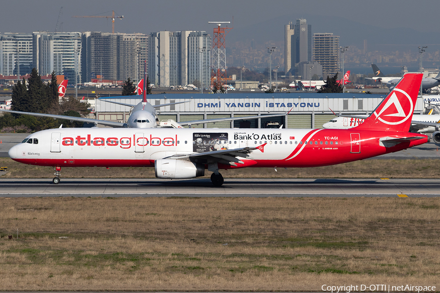 AtlasGlobal Airbus A321-231 (TC-AGI) | Photo 309698