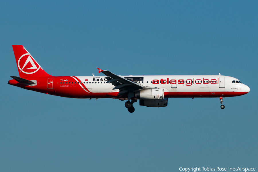 AtlasGlobal Airbus A321-231 (TC-AGI) | Photo 310058