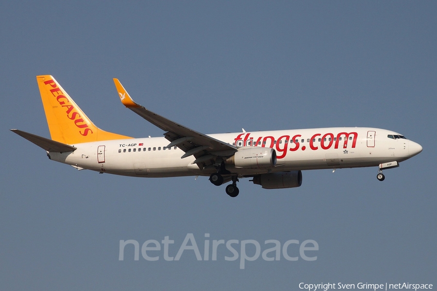 Pegasus Airlines Boeing 737-82R (TC-AGP) | Photo 83140