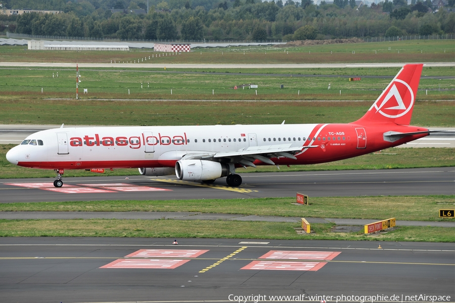 AtlasGlobal Airbus A321-231 (TC-AGS) | Photo 446003