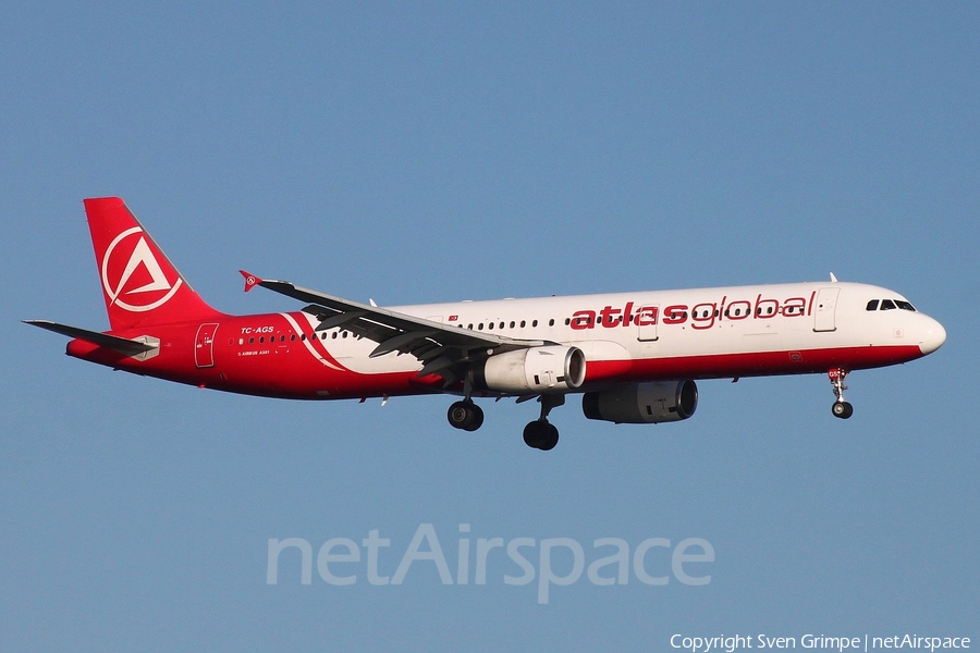 AtlasGlobal Airbus A321-231 (TC-AGS) | Photo 271504