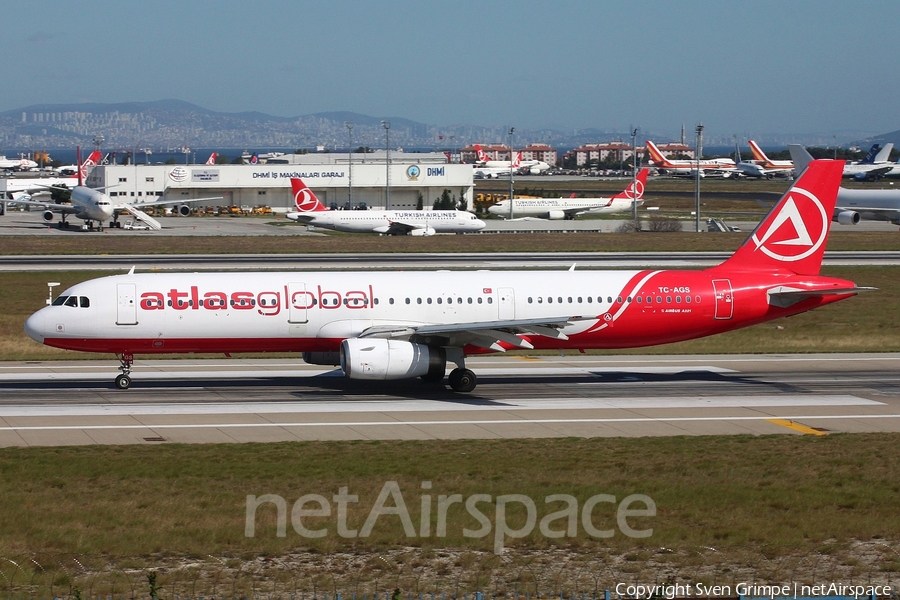 AtlasGlobal Airbus A321-231 (TC-AGS) | Photo 277497