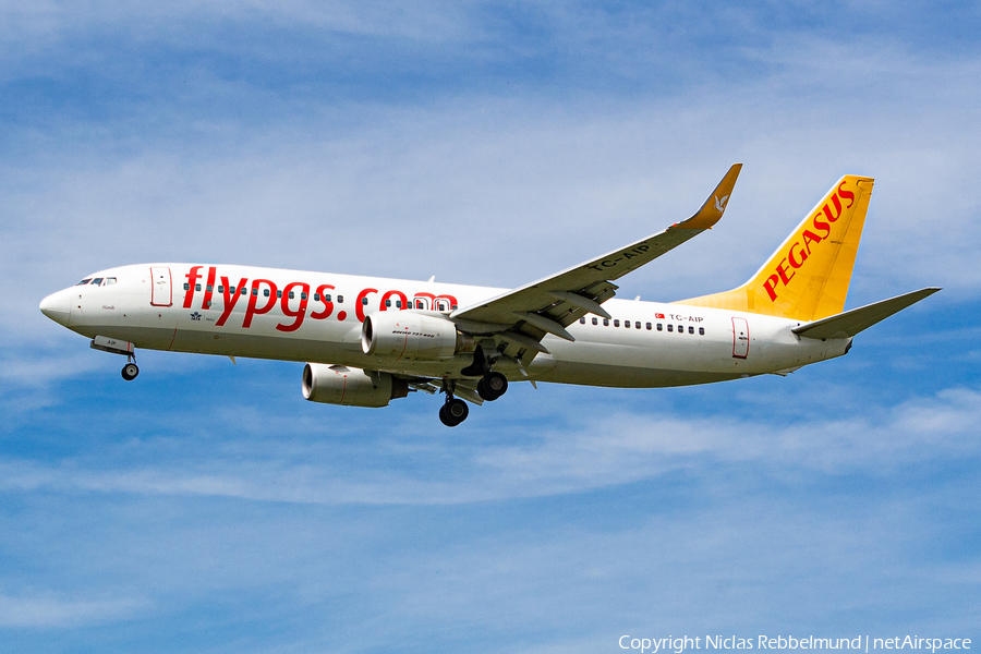 Pegasus Airlines Boeing 737-82R (TC-AIP) | Photo 420014