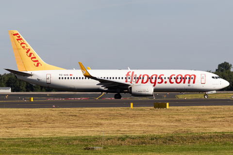 Pegasus Airlines Boeing 737-82R (TC-AIS) at  Dusseldorf - International, Germany