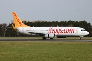 Pegasus Airlines Boeing 737-82R (TC-AIS) at  Hamburg - Fuhlsbuettel (Helmut Schmidt), Germany