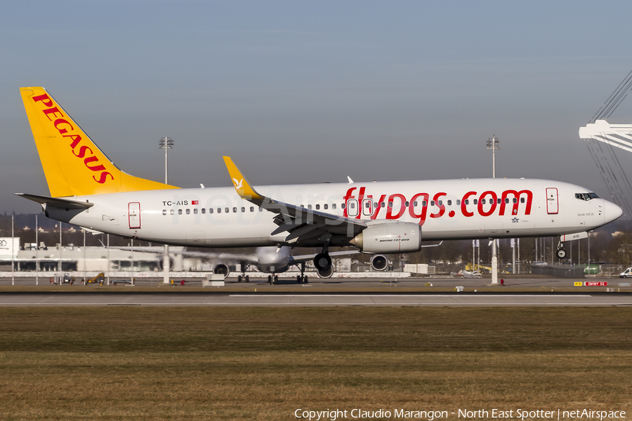 Pegasus Airlines Boeing 737-82R (TC-AIS) | Photo 97323
