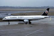 Istanbul Airlines Boeing 757-236 (TC-AJA) at  Dusseldorf - International, Germany