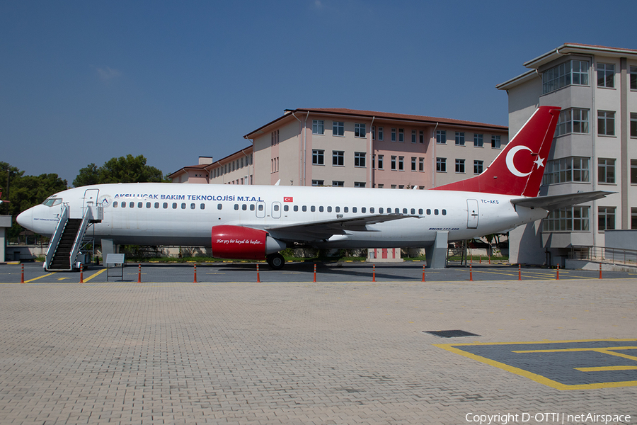 Aksu Uçak Bakım Teknolojisi M.T.A.L. Boeing 737-4Q8 (TC-AKS) | Photo 647421