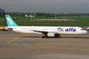 Air Alfa Airbus A321-131 (TC-ALL) at  Hamburg - Fuhlsbuettel (Helmut Schmidt), Germany