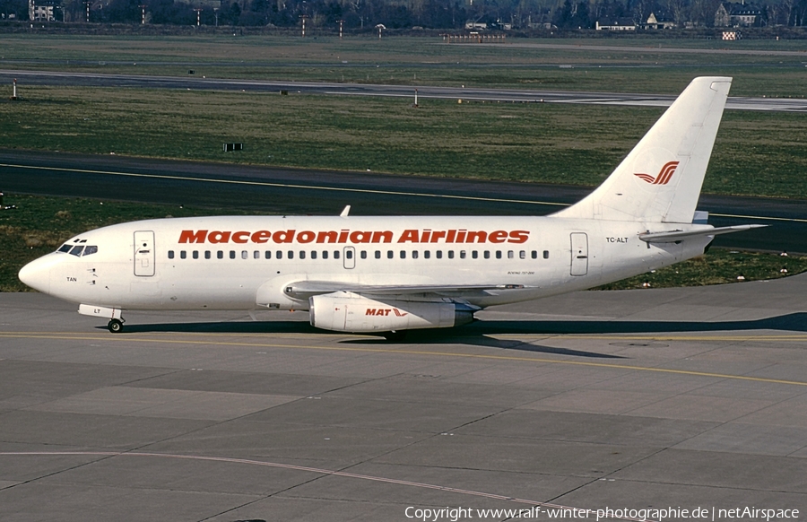 MAT - Macedonian Airlines Boeing 737-248 (TC-ALT) | Photo 400246