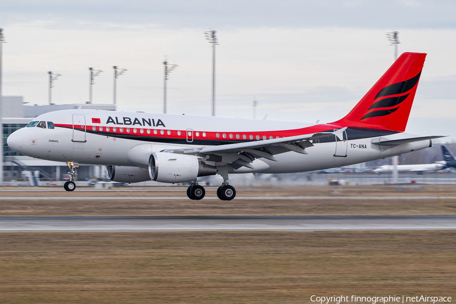 Albanian Government Airbus A319-115X CJ (TC-ANA) | Photo 554096