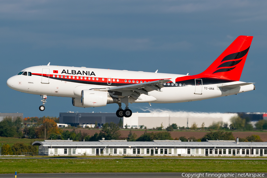 Albanian Government Airbus A319-115X CJ (TC-ANA) | Photo 531895