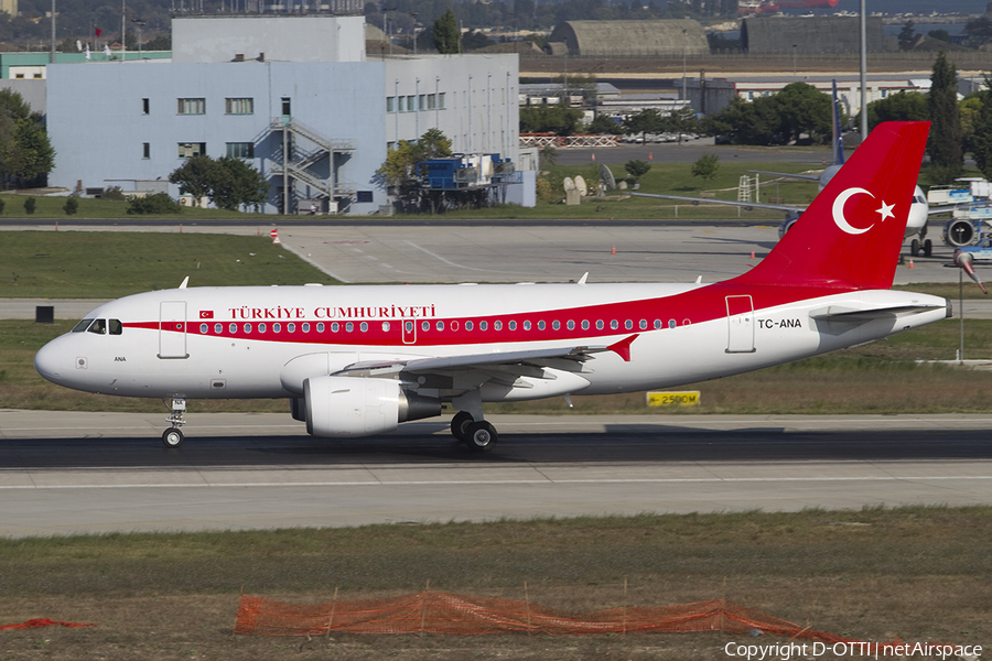 Turkish Government Airbus A319-115X CJ (TC-ANA) | Photo 317847