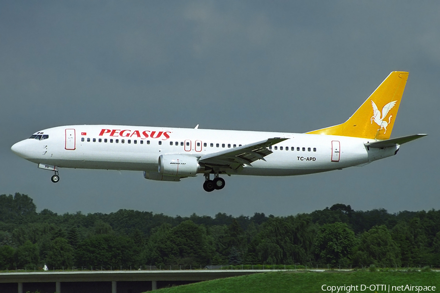 Pegasus Airlines Boeing 737-42R (TC-APD) | Photo 335108