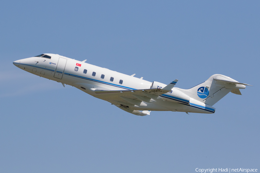 Arkasair Aviation Bombardier BD-100-1A10 Challenger 300 (TC-ARB) | Photo 243797