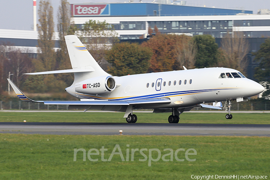 (Private) Dassault Falcon 2000LXS (TC-ASD) | Photo 478801