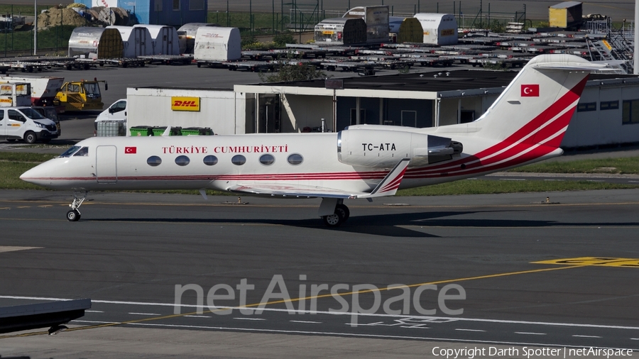 Turkish Government Gulfstream G-IV (TC-ATA) | Photo 274267