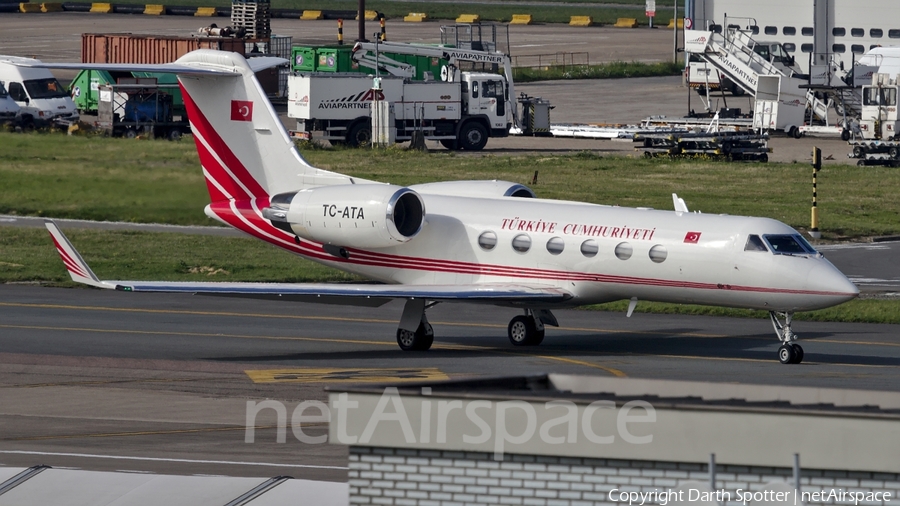 Turkish Government Gulfstream G-IV (TC-ATA) | Photo 274268