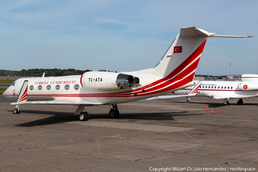 Turkish Government Gulfstream G-IV (TC-ATA) | Photo 87477