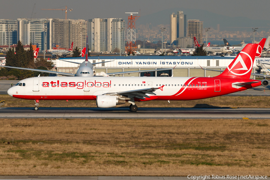 AtlasGlobal Airbus A321-211 (TC-ATB) | Photo 313989