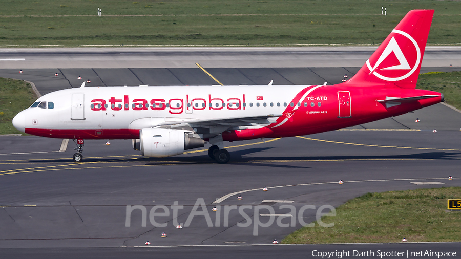 AtlasGlobal Airbus A319-112 (TC-ATD) | Photo 362346