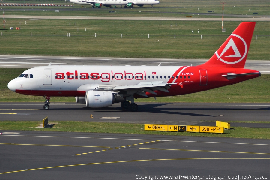 AtlasGlobal Airbus A319-112 (TC-ATD) | Photo 460631