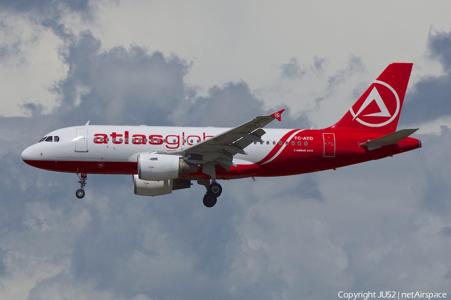AtlasGlobal Airbus A319-112 (TC-ATD) | Photo 113718
