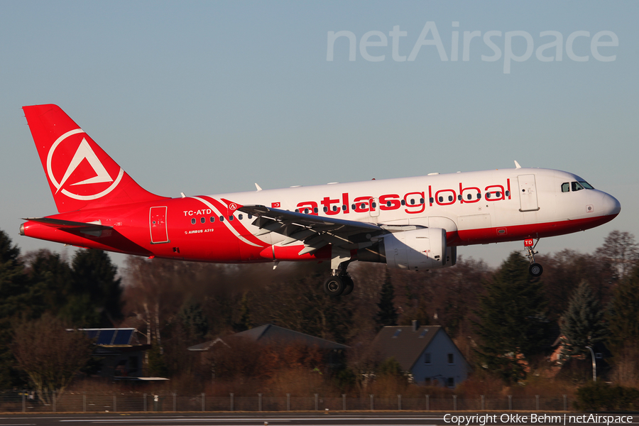 AtlasGlobal Airbus A319-112 (TC-ATD) | Photo 139210