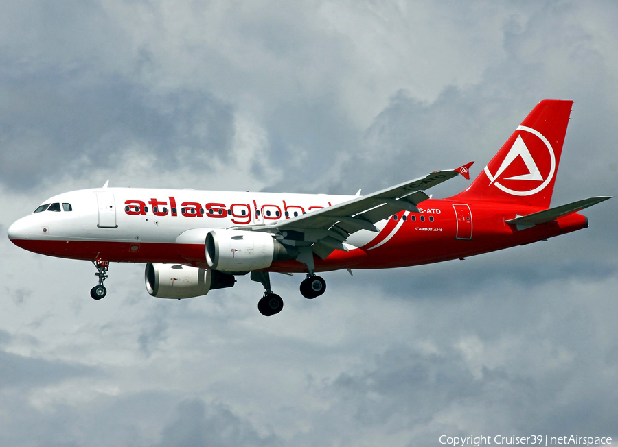 AtlasGlobal Airbus A319-112 (TC-ATD) | Photo 167868