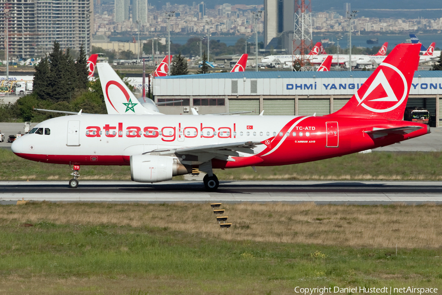AtlasGlobal Airbus A319-112 (TC-ATD) | Photo 492664
