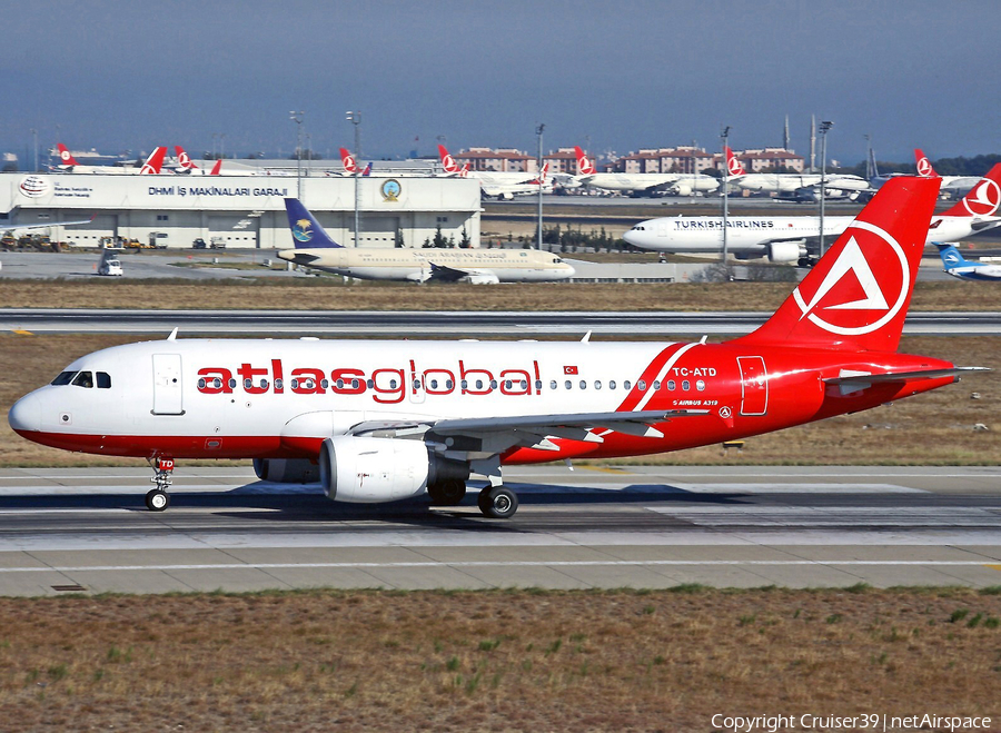AtlasGlobal Airbus A319-112 (TC-ATD) | Photo 194574