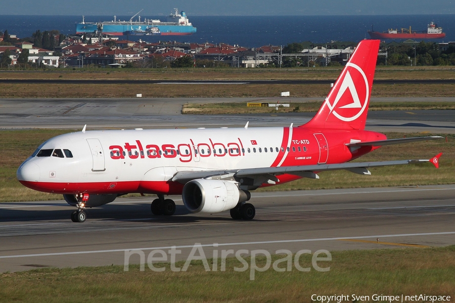 AtlasGlobal Airbus A319-112 (TC-ATD) | Photo 281245