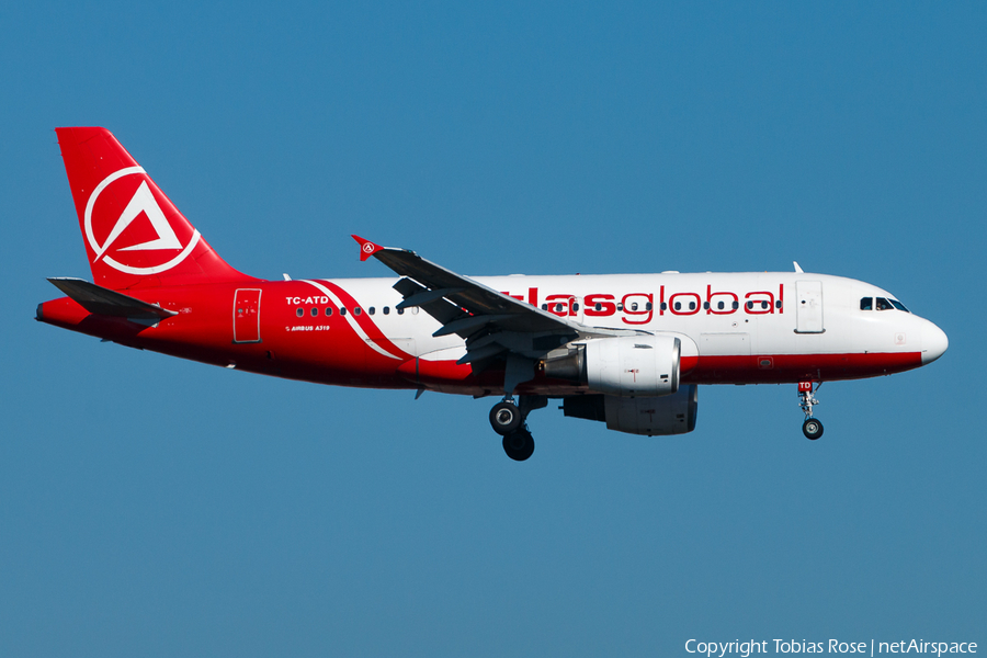 AtlasGlobal Airbus A319-112 (TC-ATD) | Photo 310267