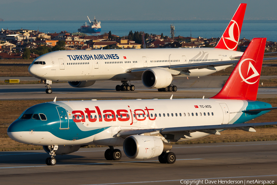 Atlasjet Airbus A319-112 (TC-ATD) | Photo 33457