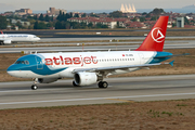 Atlasjet Airbus A319-112 (TC-ATD) at  Istanbul - Ataturk, Turkey