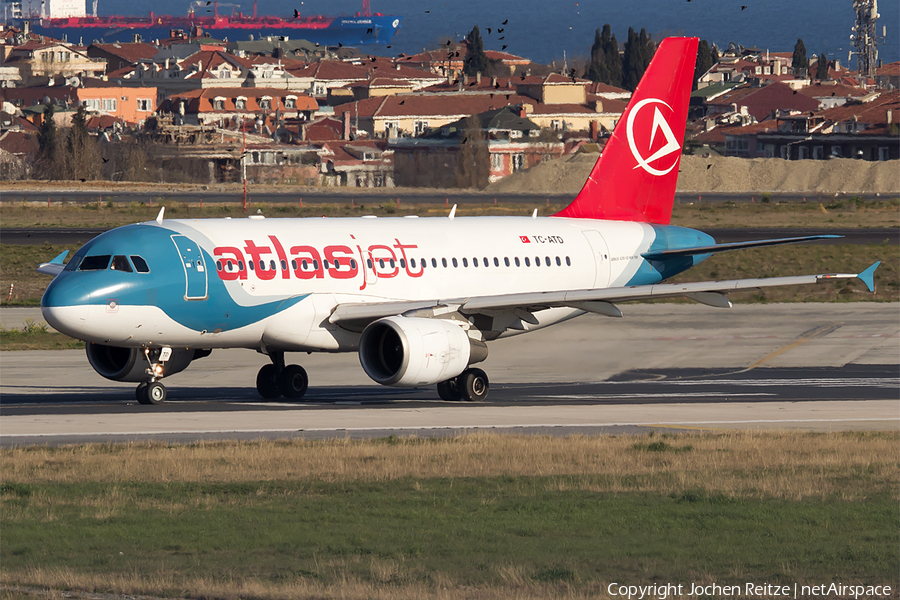 Atlasjet Airbus A319-112 (TC-ATD) | Photo 75350