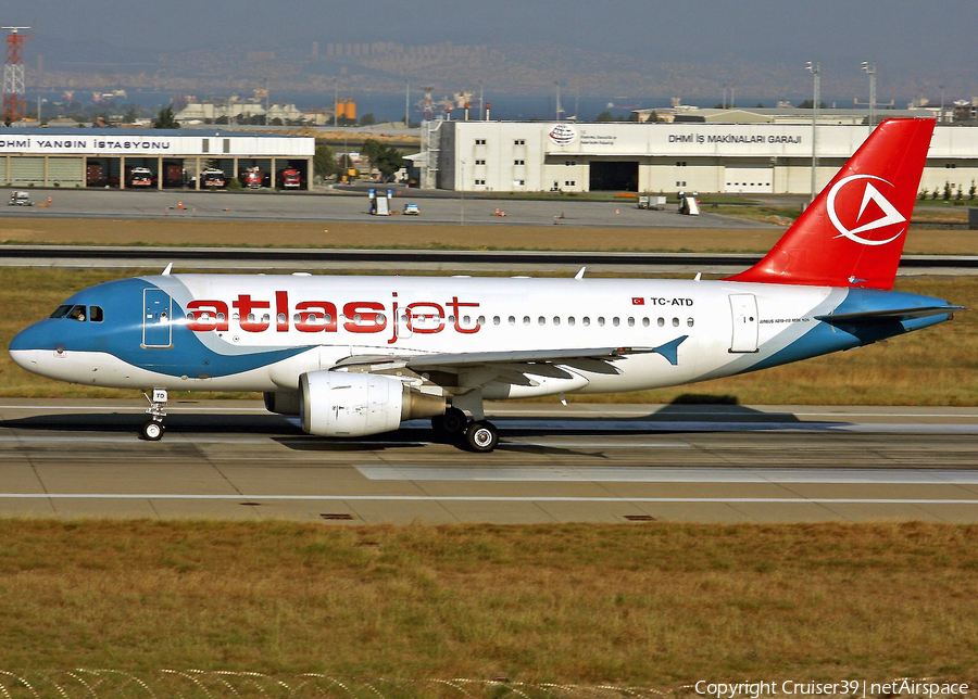 Atlasjet Airbus A319-112 (TC-ATD) | Photo 84809