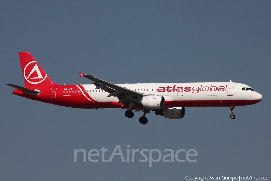 AtlasGlobal Airbus A321-211 (TC-ATE) | Photo 84289