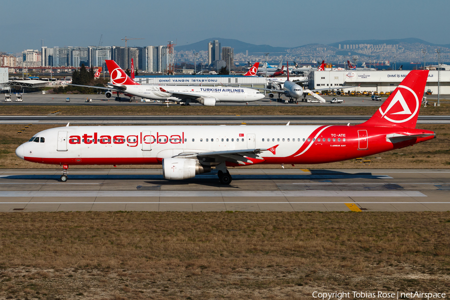 AtlasGlobal Airbus A321-211 (TC-ATE) | Photo 307939