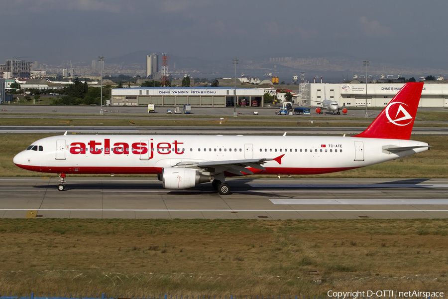 Atlasjet Airbus A321-211 (TC-ATE) | Photo 409608
