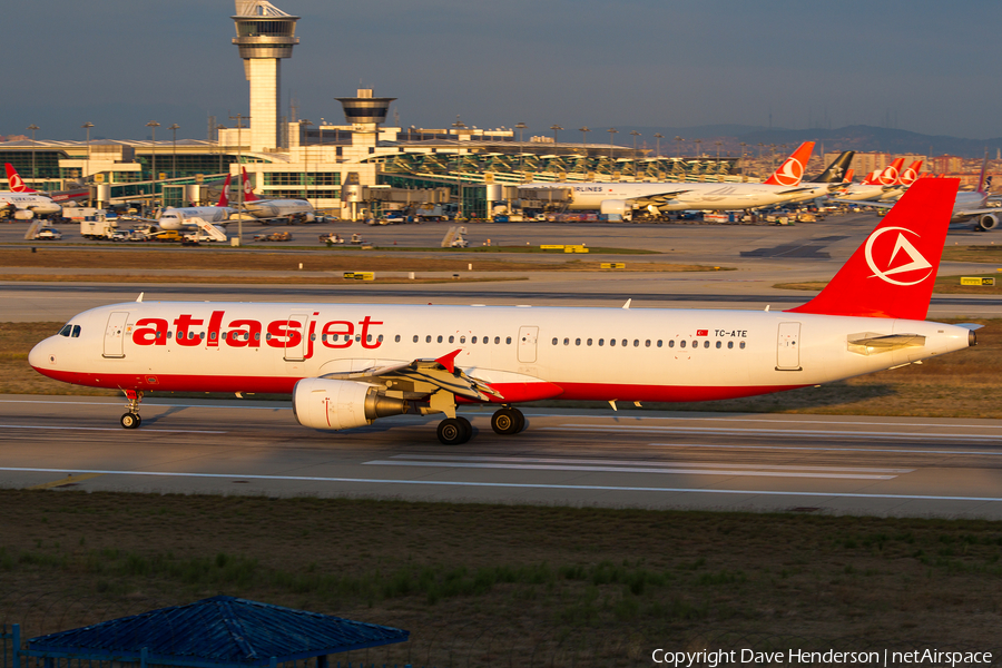 Atlasjet Airbus A321-211 (TC-ATE) | Photo 33788