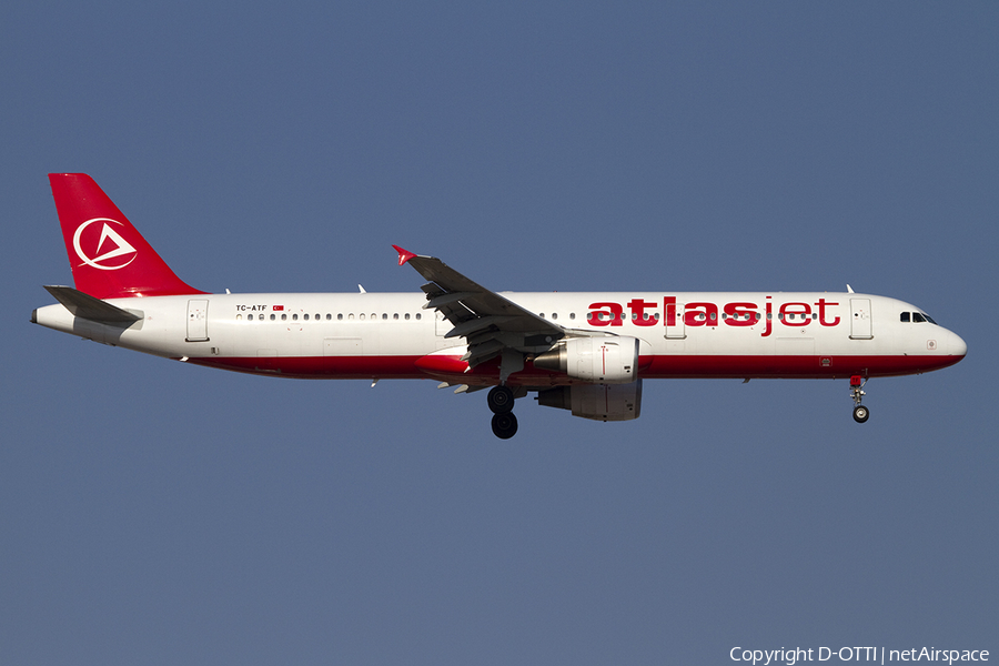 Atlasjet Airbus A321-211 (TC-ATF) | Photo 392206