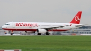 Atlasjet Airbus A321-231 (TC-ATH) at  Dusseldorf - International, Germany